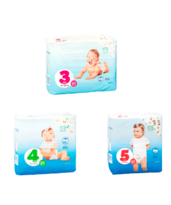 Pañales Deliplus 3, 4, 5